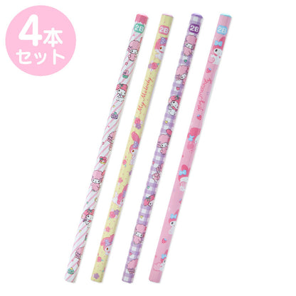 4PCS PENCIL SET: 2B