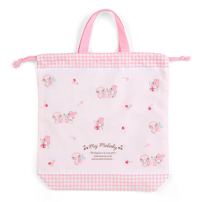 D-STRING TOTE BAG: CHERRY