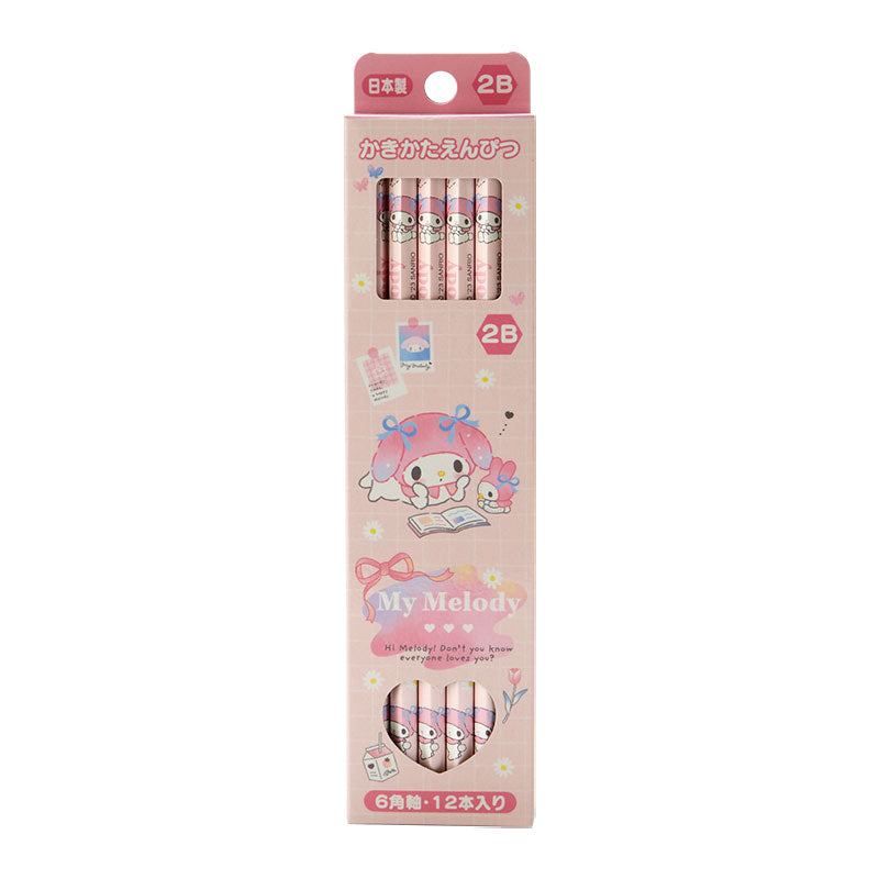12PCS PENCIL SET: 2B
