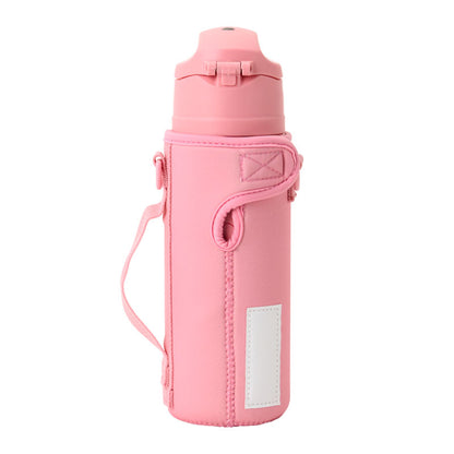 STAINLESS BOTTLE W/COVER