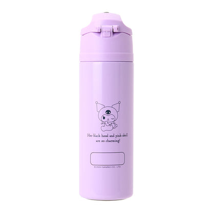 STAINLESS BOTTLE W/COVER