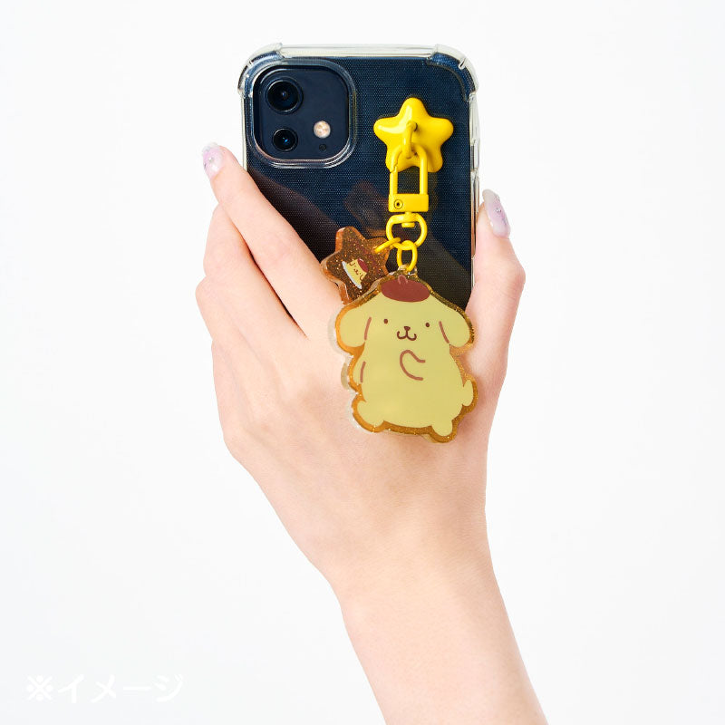 CINCIN TELEPON DENGAN MASKOT AKRILIK