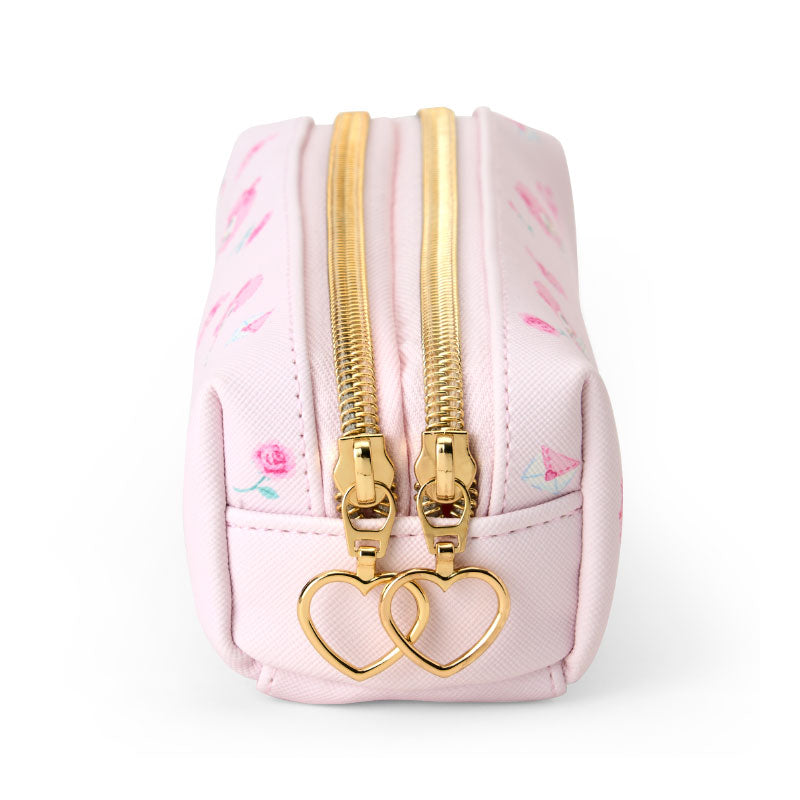 DOUBLE-ZIPPER PEN POUCH