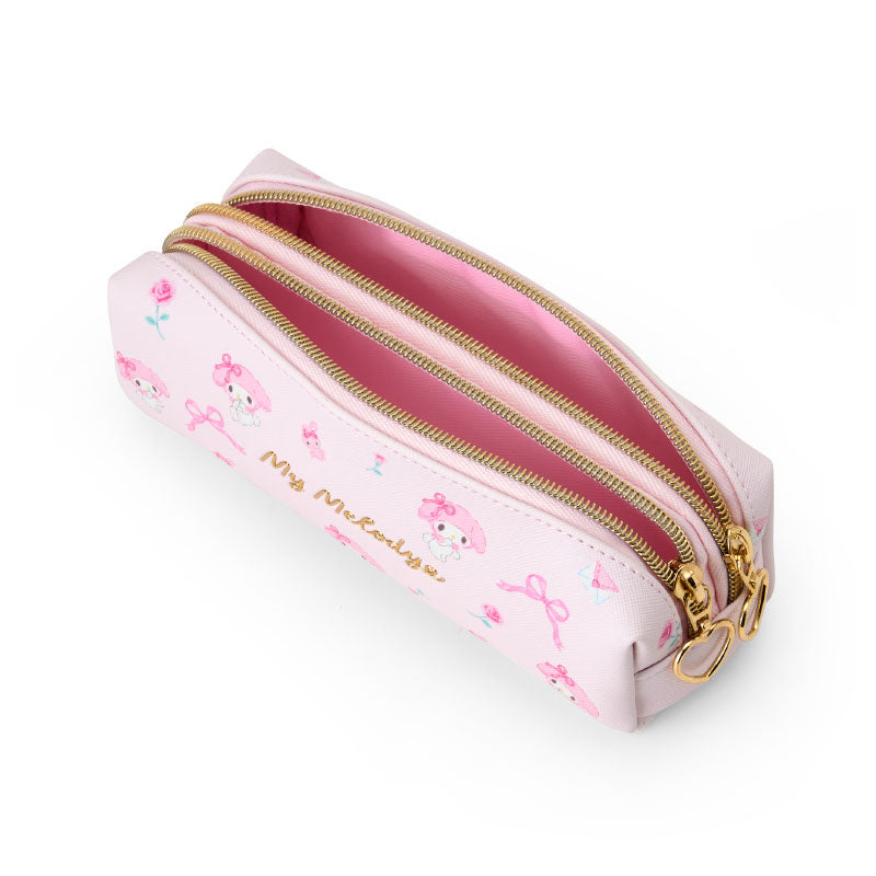 DOUBLE-ZIPPER PEN POUCH