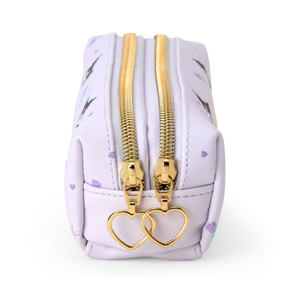 DOUBLE-ZIPPER PEN POUCH