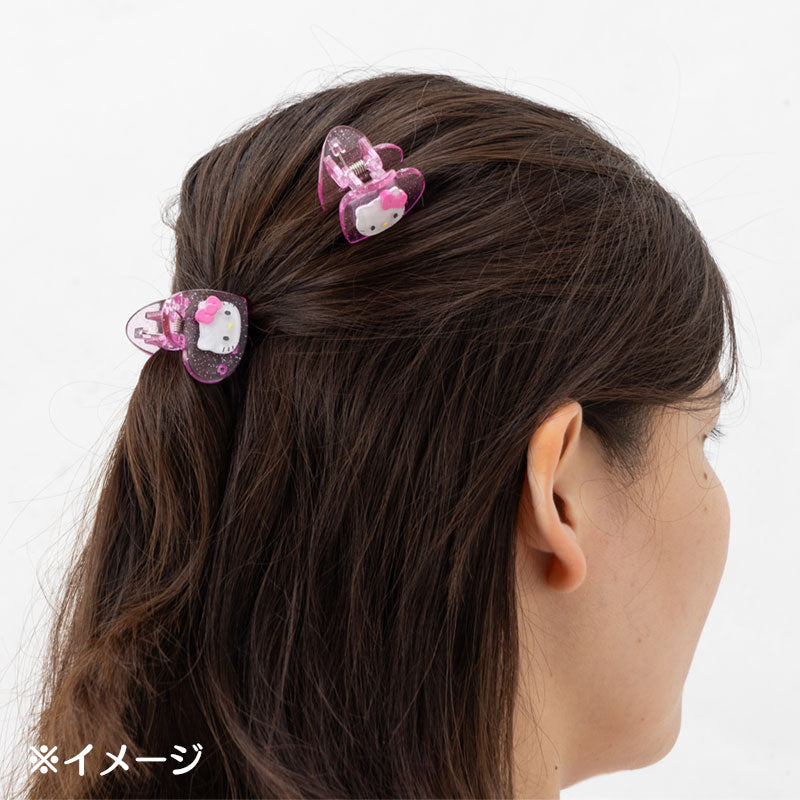 MINI HAIR CLIP SET: METALLIC