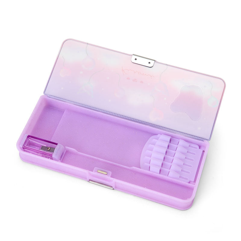 DOUBLE PENCIL CASE: TRNSLCT
