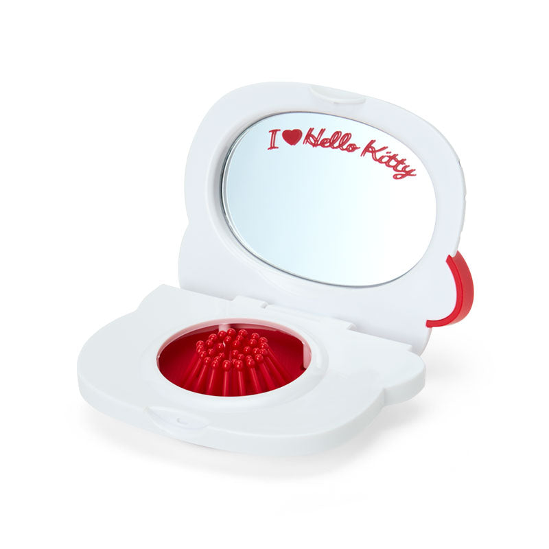 HAIR BRUSH W/MIRROR（I Love Hello Kitty）