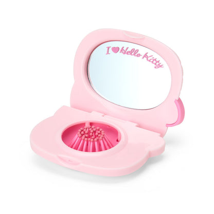 HAIR BRUSH W/MIRROR（I Love Hello Kitty）