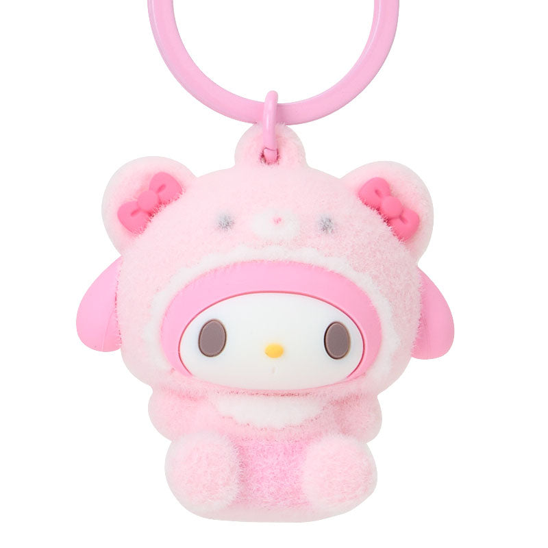 KEY RING W/RSN MASCOT