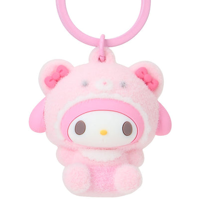 KEY RING W/RSN MASCOT