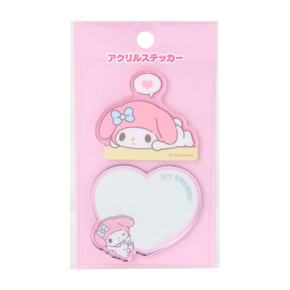 ACRYLIC STICKERS: POSE