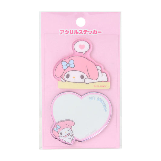 ACRYLIC STICKERS: POSE