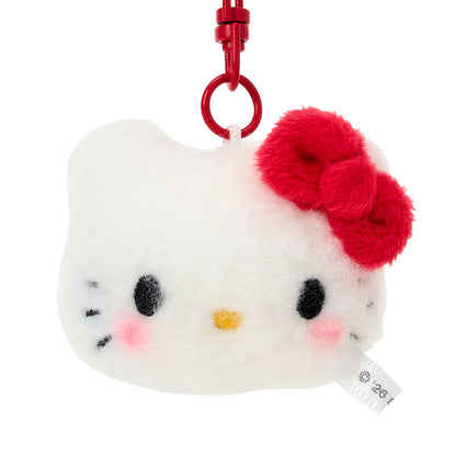 PAIR FLUFFY KEY RING: SMILE