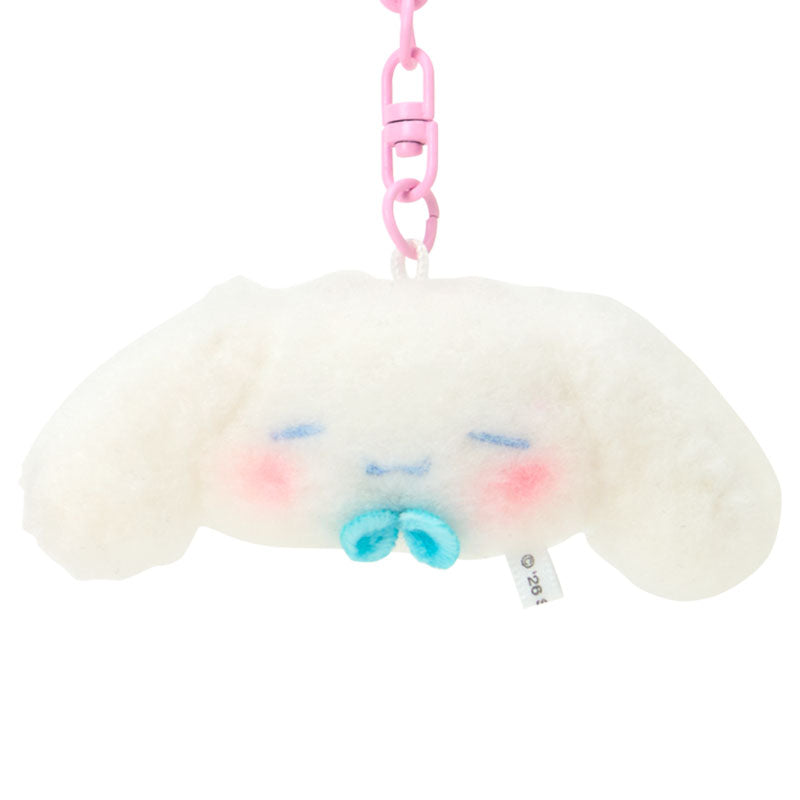 PAIR FLUFFY KEY RING: SMILE